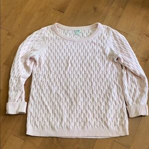 Old Navy pink crew neck sweater